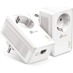 Adaptador Powerline TP-Link TL-PA7017P KIT AV1000 1000Mbps/ Alcance 300m/ Pack de 2