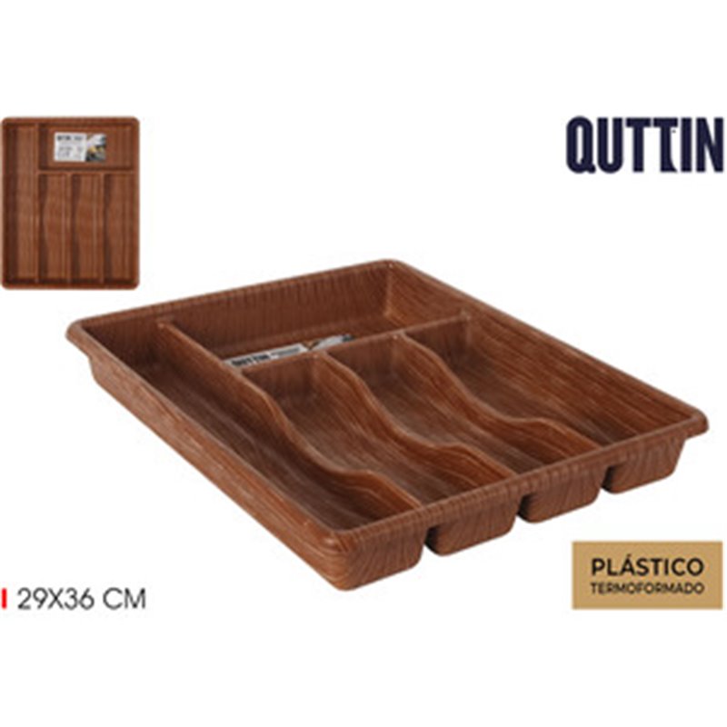 ORGANIZADOR CUBIERTOS 29X36CM TF QUTTIN