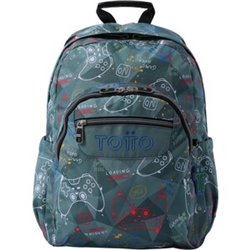 MOCHILA 5DR MORRAL ACUARELES