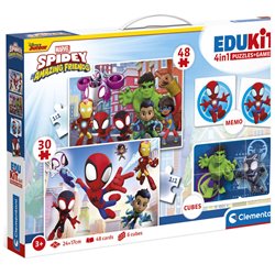 Edukit 4 en 1 Spidey Amazing Friends Marvel