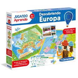 Juego puzzle Mapa Geo descubre Europa