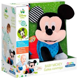 Peluche Baby Mickey Gateos Disney