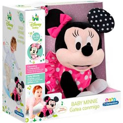 Peluche Baby Minnie Gateos Disney