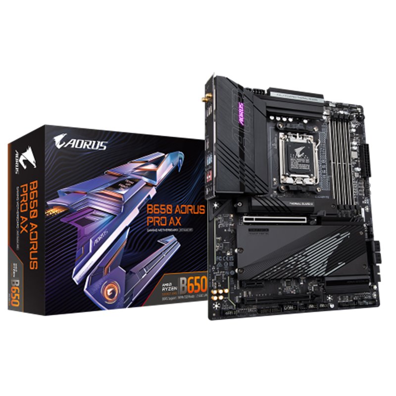 Gigabyte B650 AORUS PRO AX placa base AMD B650 Zócalo AM5 ATX