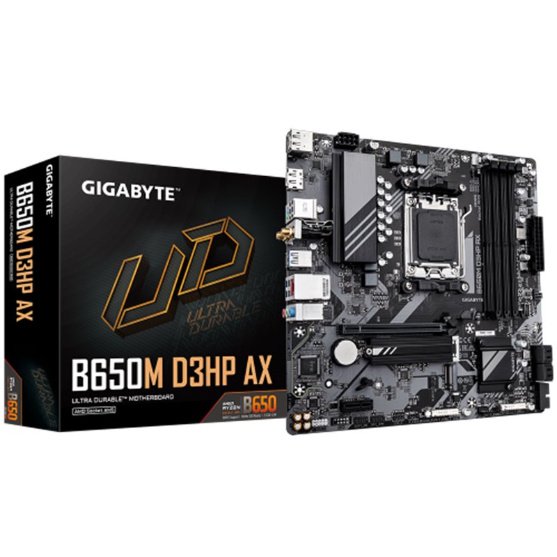 Gigabyte B650M D3HP AX placa base AMD B650 Zócalo AM5 micro ATX