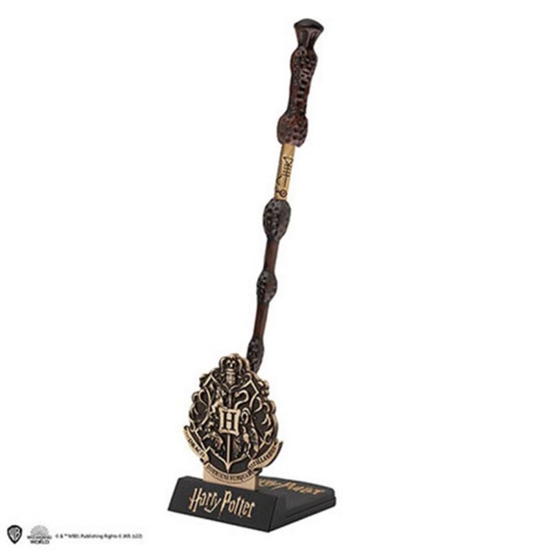 BOLÍGRAFO DE VARITA CON SOPORTE ALBUS DUMBLEDORE CINEREPLICAS CR5403U