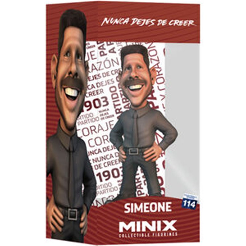 FIGURA MINIX CHOLO SIMEONE ATLETICO DE MADRID 12CM