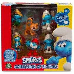 FIGURA PITUFOS PACK CON 6 FIGURAS 5 CM. - MODELOS SURTIDOS