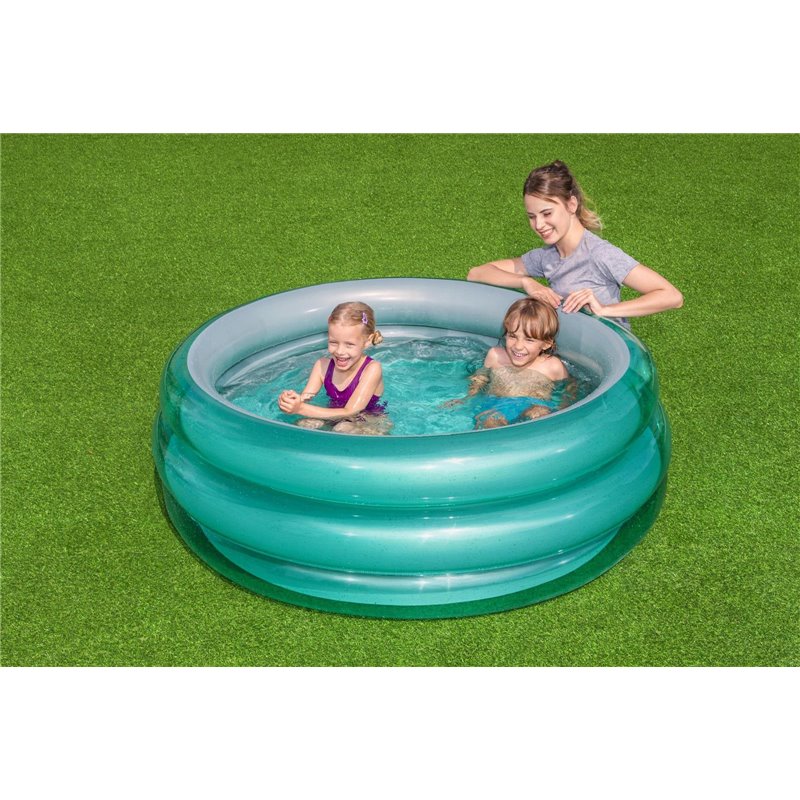 Piscina infantil Big Metallic, 150 x 53 cm