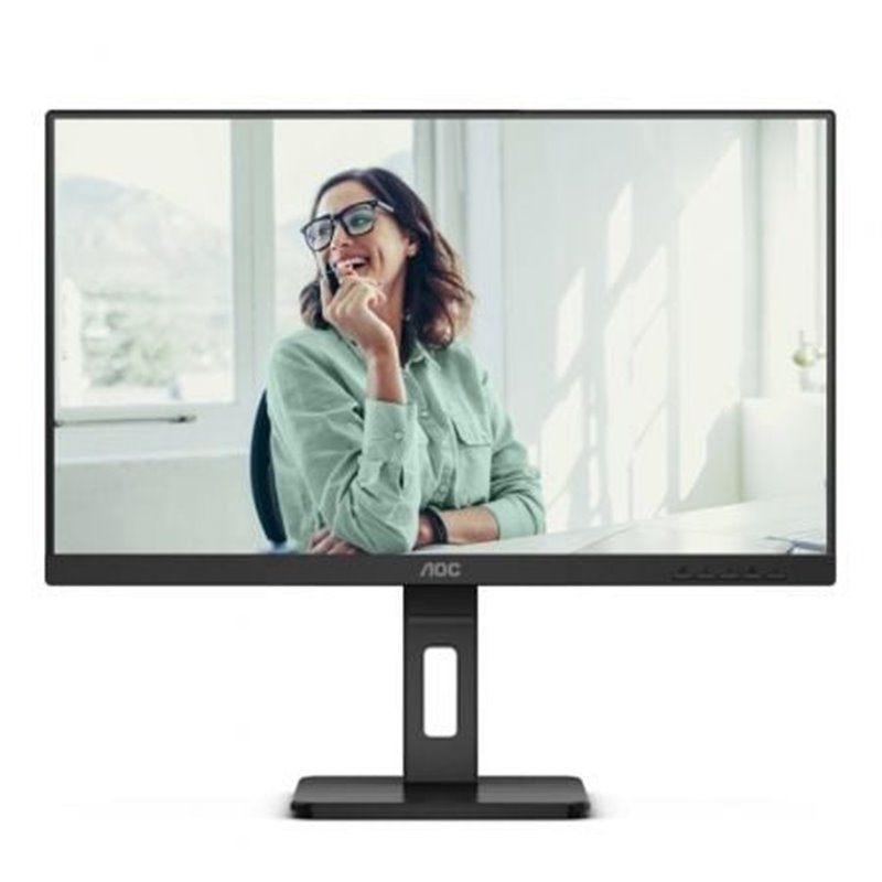 Monitor Profesional AOC 24P3CV 23.8"/ Full HD/ Multimedia/ Regulable en altura/ Negro