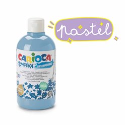 Pintura Tempera Carioca Colores Pastel 500 ml