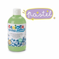 Pintura Tempera Carioca Colores Pastel 500 ml