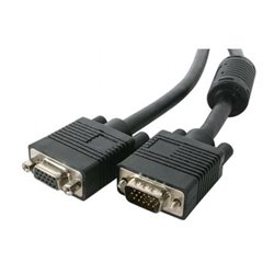 Cable SVGA 3GO CVGA10MF/ VGA Macho - VGA Hembra/ 10m/ Negro