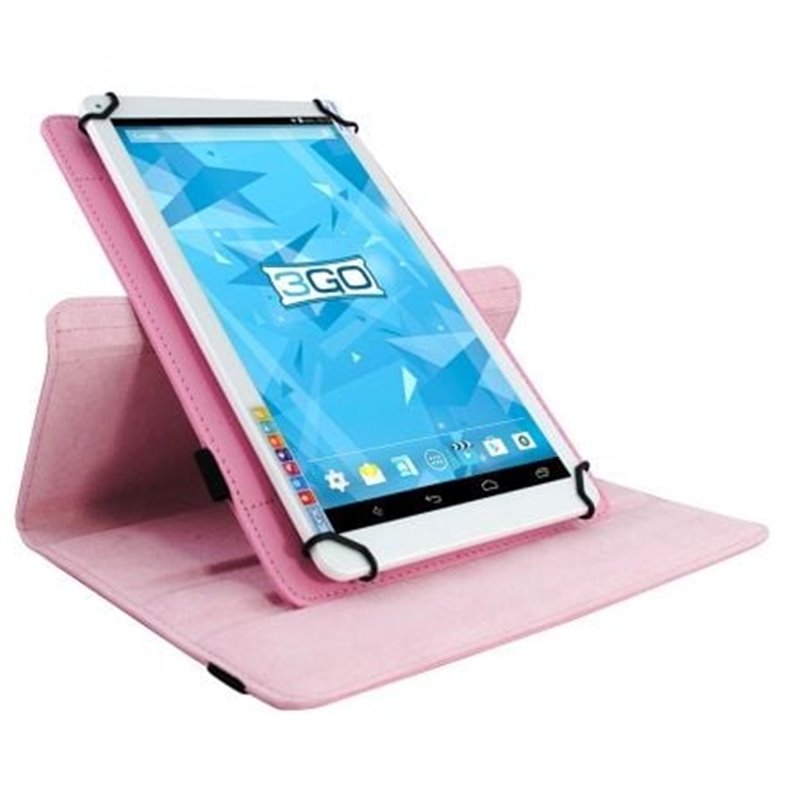 Funda 3GO CSGT19 para Tablets de 10.1"/ Rosa