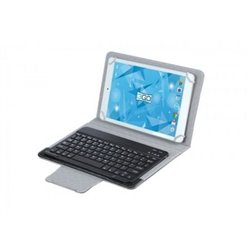 Funda con Teclado 3GO CSGT28 para Tablets de 10"/ Negra y Gris