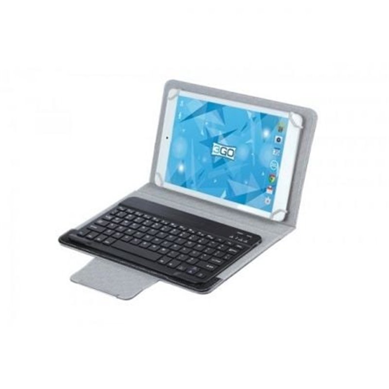 Funda con Teclado 3GO CSGT28 para Tablets de 10"/ Negra y Gris