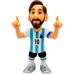 FIGURA MINIX LIONEL MESI ARGENTINA 12CM