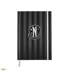 CUADERNO NEVERMORE ACADEMY 14,5X21 CM CINEREPLICAS CR5171