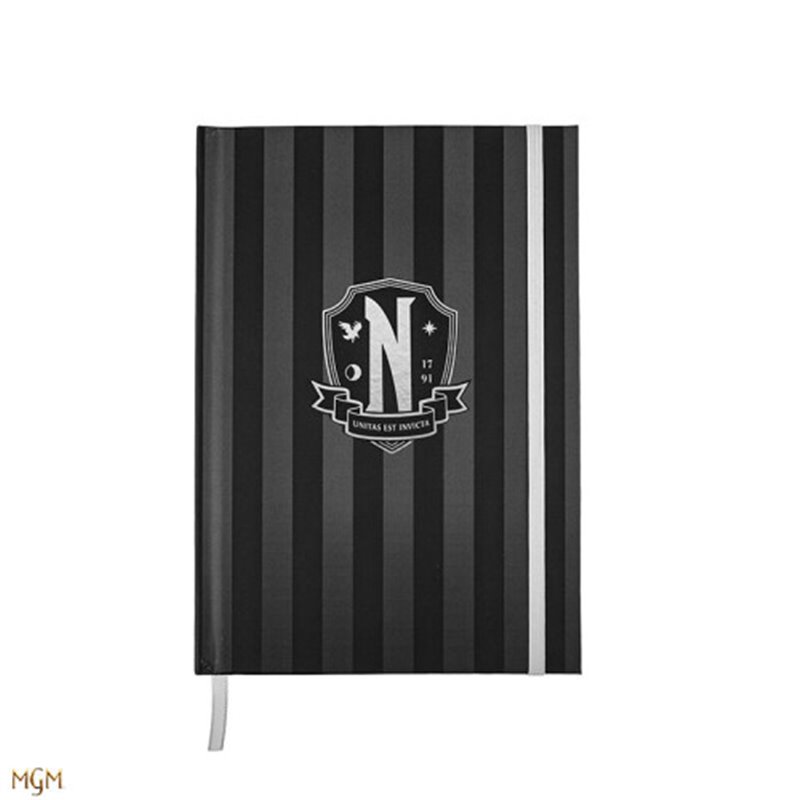 CUADERNO NEVERMORE ACADEMY 14,5X21 CM CINEREPLICAS CR5171