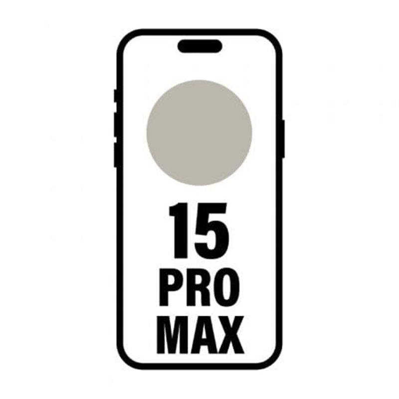 Smartphone Apple iPhone 15 Pro Max 512GB/ 6.7"/ 5G/ Titanio Natural