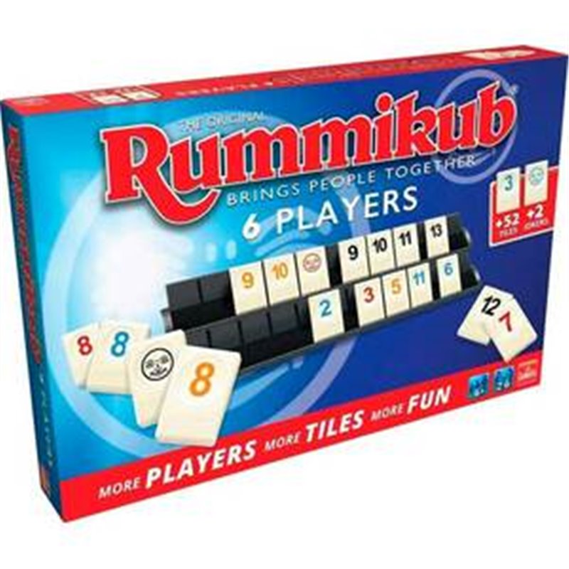 JUEGO RUMMIKUB ORIGINAL 6 JUGADORES