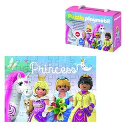 CAJA DE PUZZLE - 48 PIEZAS - PLAYMOBIL - MODELO PRINCESS DOHE 65014