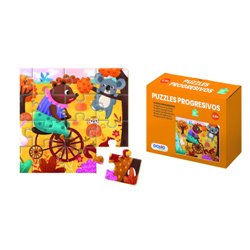 PUZZLE DE 16 PIEZAS - A PARTIR DE 2,5 AÑOS DOHE 65004