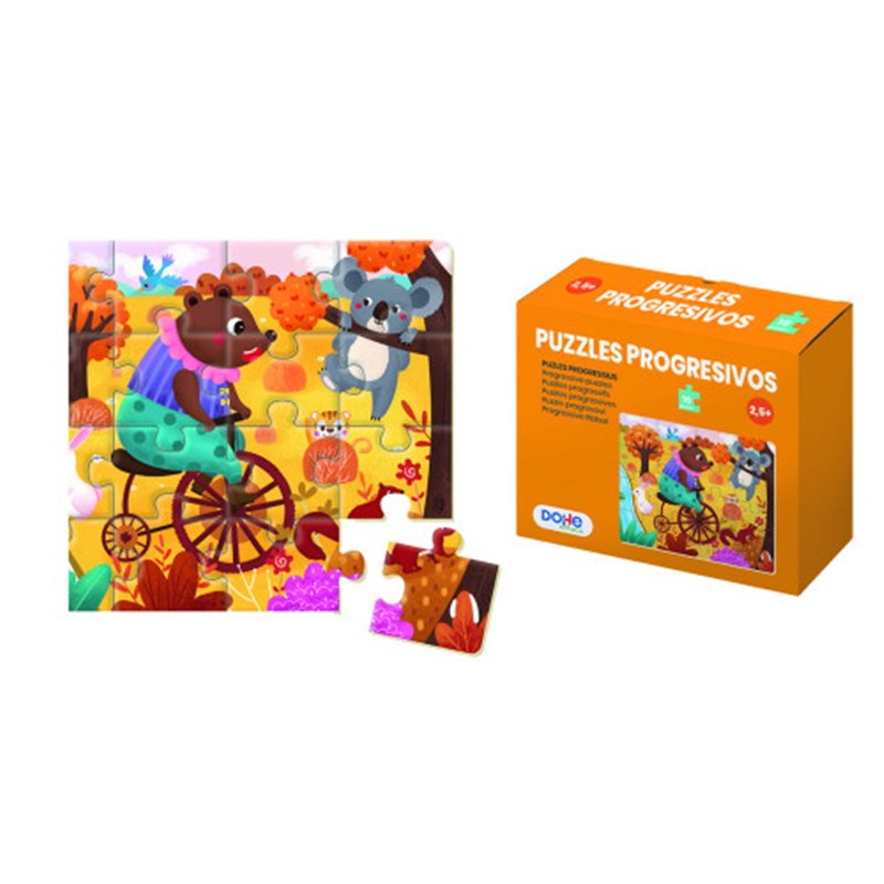 PUZZLE DE 16 PIEZAS - A PARTIR DE 2,5 AÑOS DOHE 65004