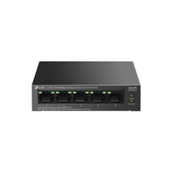 TP-Link LiteWave LS105P No administrado Fast Ethernet (10/100) Energía sobre Ethernet (PoE) Negro