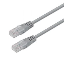 Cable de Red RJ45 UTP Aisens A133-0184 Cat.5e/ 15m/ Gris