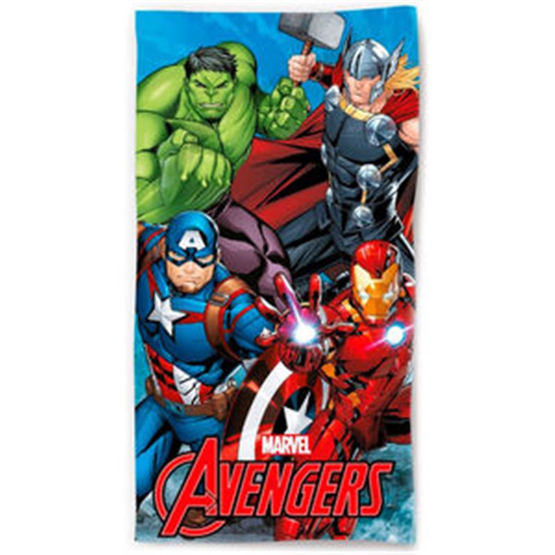 TOALLA VENGADORES AVENGERS MARVEL MICROFIBRA