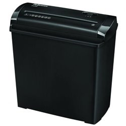 Destructora Fellowes P-25S/ Corte en Tiras de 7mm/ Negra