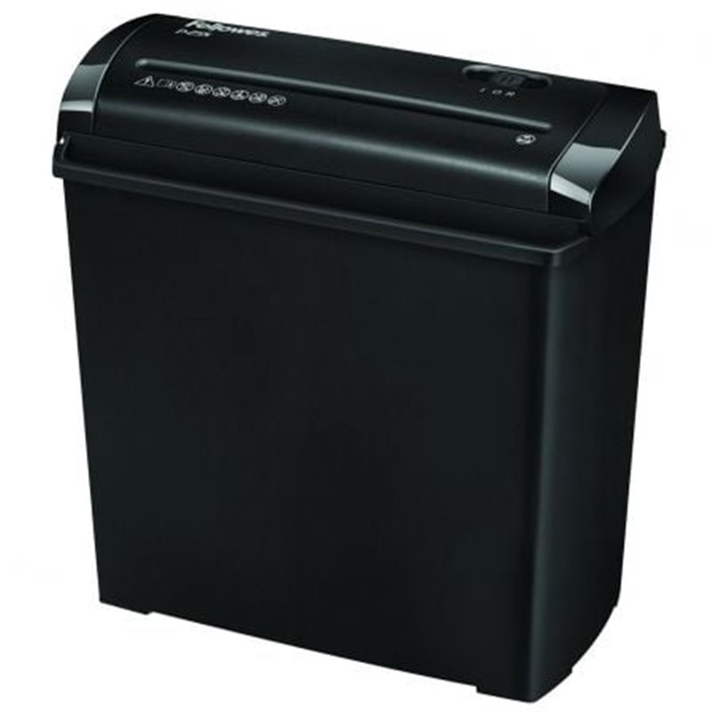 Destructora Fellowes P-25S/ Corte en Tiras de 7mm/ Negra