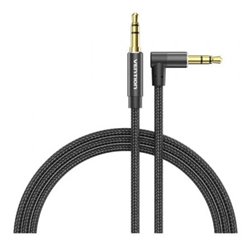 Cable Audio Vention BAZBH/ Jack 3.5 Macho - Jack 3.5 Macho/ 2m/ Negro