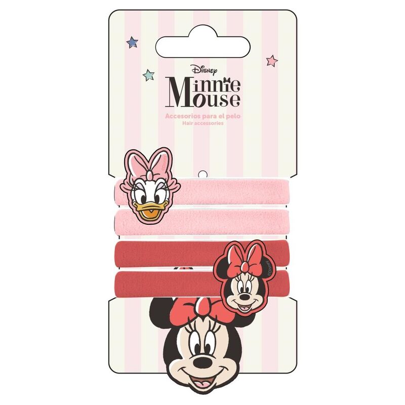 Blister 4 coleteros Minnie Disney