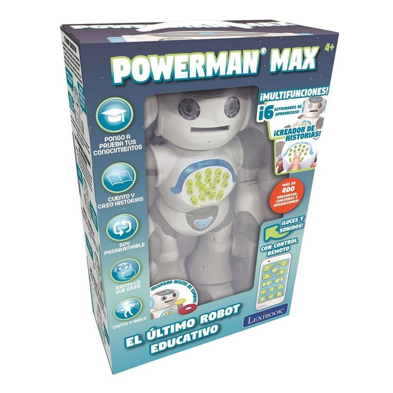 Robot parlante multicolor Powerman Max