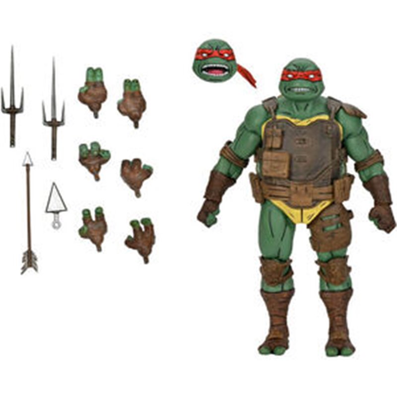 FIGURA ULTIMATE RAPHAEL THE LAST RONIN TEENAGE MUTANT TORTUGAS NINJA 18CM