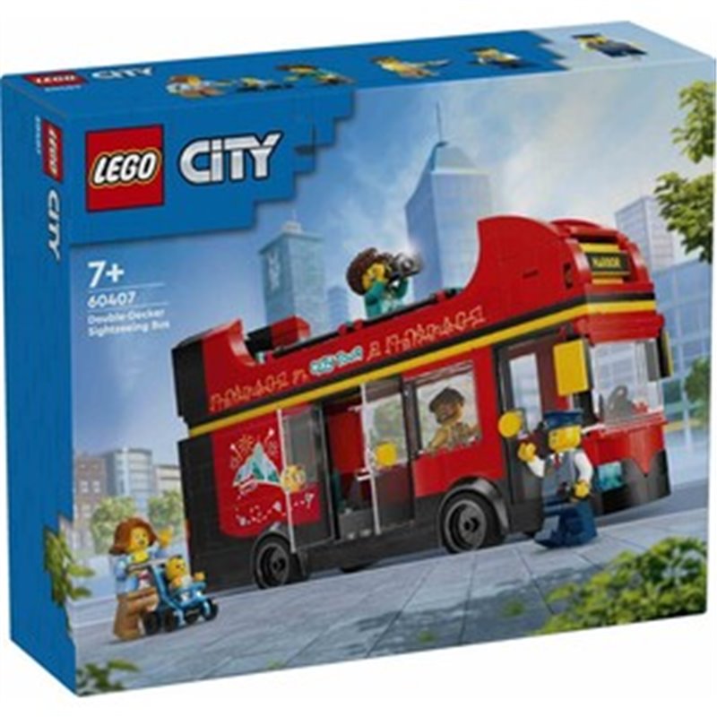 AUTOBUS TURISTICO ROJO LEGO CITY