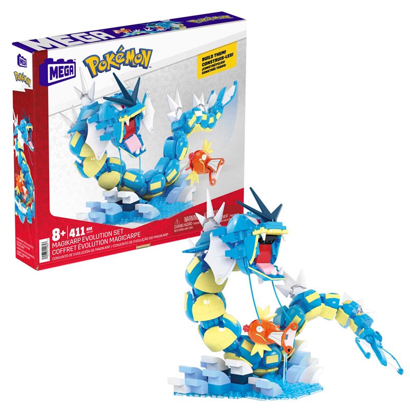 MEGA Construx Magikarp & Gyarados Pokemon