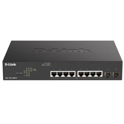 Switch D-Link DGS-1100-10MPV2 10 Puertos/ RJ-45 Gigabit 10/100/1000 PoE/ SFP