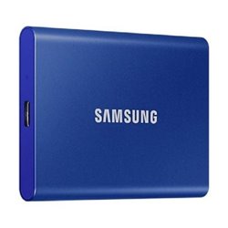 Disco Externo SSD Samsung Portable T7 1TB/ USB 3.2/ Azul