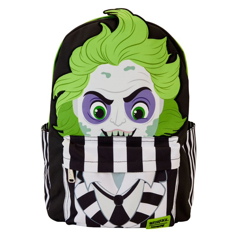 Mochila nylon Beetlejuice Loungefly 43cm