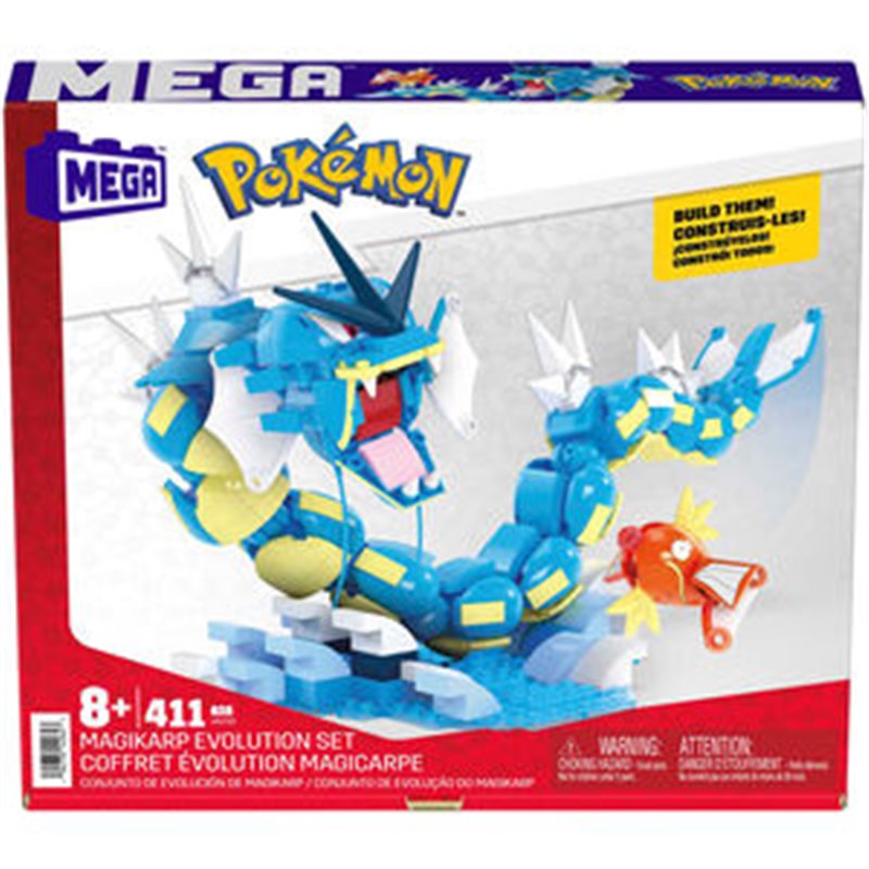 MEGA CONSTRUX MAGIKARP & GYARADOS POKEMON