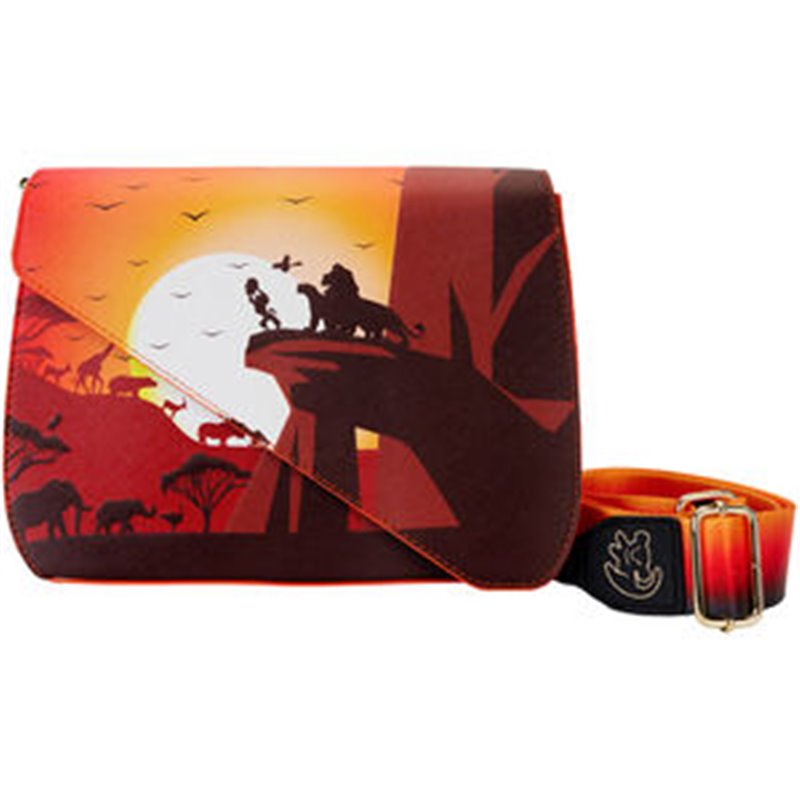 BOLSO BANDOLERA 30TH ANNIVERSARY REY LEON DISNEY LOUNGEFLY