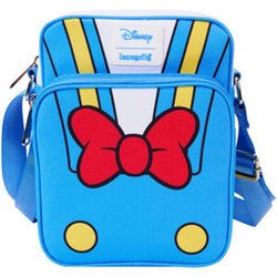 BOLSO BANDOLERA NYLON 90TH ANNIVERSARY PATO DONALD DISNEY LOUNGEFLY