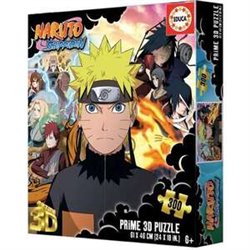 PUZZLE 300 PIEZAS NARUTO SHIPPUDEN 3D LENTICULAR