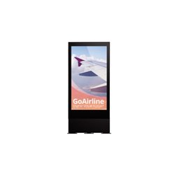 LG 75XE3C pantalla de señalización 190,5 cm (75") 4K Ultra HD Diseño de tótem Negro