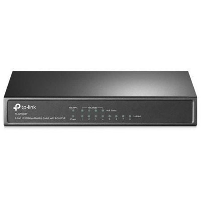 Switch TP-Link SF1008P 8 Puertos/ RJ-45 10/100 PoE