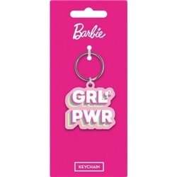 LLAVERO BARBIE (GRL POWER) 6 CM PYRAMID RK39477C