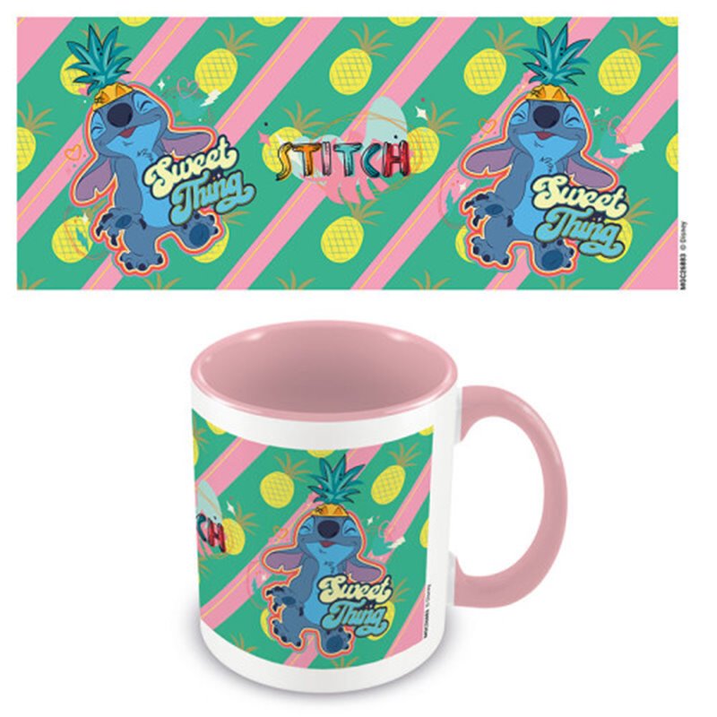 TAZA STITCH YOURE MY FAVE INTERIOR VERDE 315 ML PYRAMID INTERNATIONAL MGC26883